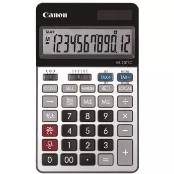 Canon Business Calculator HS-20TSC 12 Digit Desk Calculator