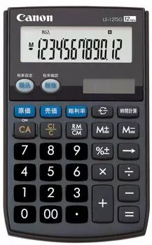 Canon calculator SOB Green Purchasing Law with business calculation function 12-digit LS-12TSG compliant,