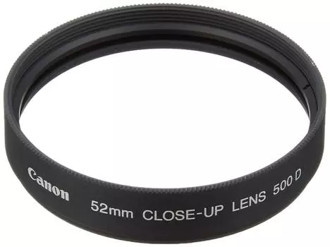 Canon lens 500D 52mm close-up