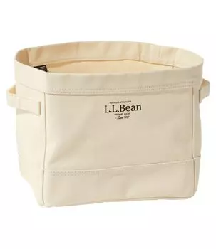Canvas Storage Rectangular Large One Size Fits Most Natural Tan 1000127353 [LlBeen] Tote,