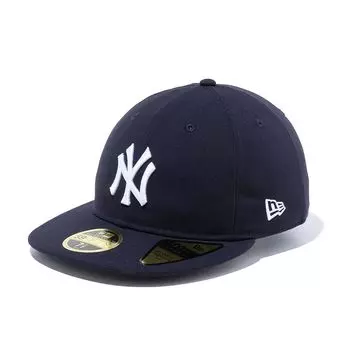 Кепка 59FIFTY MLB NY Темно-синяя 7 RC5950 NEYYAN NVY SWHI 25J [New Era] 3/4