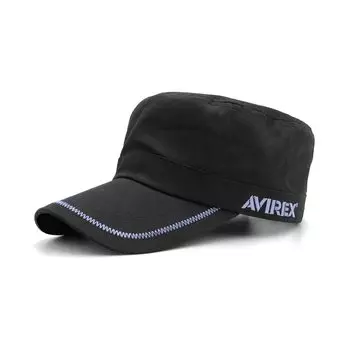 Cap Work Cap Avirex Hat Black [Avirex] Men s Women s (57.0-59.0cm, Blue)
