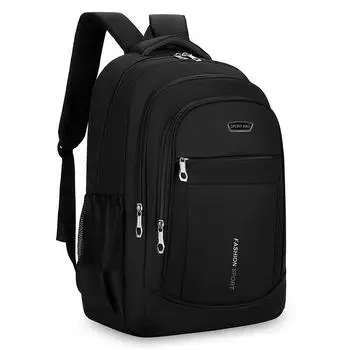 Capacity Large Simple Backpack With Letter Print Design For Teenagers Use Daily