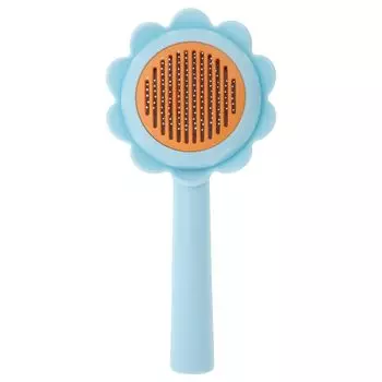 CAPASTEC Pet One Push Cat Dog Полностью Шерстяная Длинная Короткая Пуходерка Для Собак и Для Удаления Катышков Подсолнух Синий Щетка, Тип, Щетка, Щетка, Моющаяся, синий