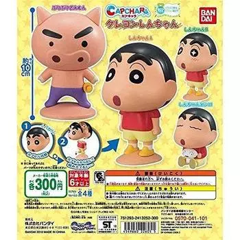 Capchara Crayon types set Shin-chan [4 (full complete)]