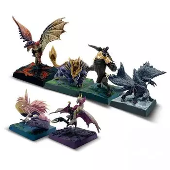 CAPCOM Capcom Figure Builder Monster Hunter Коллекция Монстров Галерея Том 1 (BOX) Высота ок.. 60-65мм Изготовлено из ПВХ, АБС