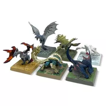 Capcom Capcom Figure Builder Monster Hunter Monster Collection Галерея Высота Сделано из ABS Vol.2 (BOX) приблизительно. 60-65мм ПВХ,