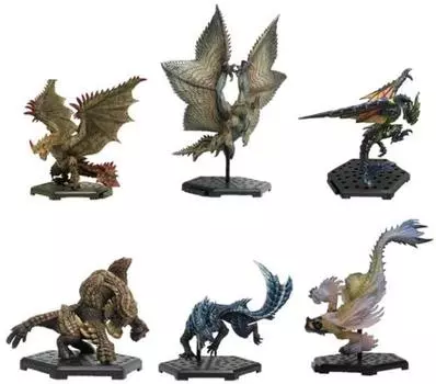 Capcom Figure Builder Standard Model Plus ЛУЧШАЯ ~Vol.222324~ (BOX) Размер товара: приблизительно. 100-150 мм ПВХ, АБС, бумага