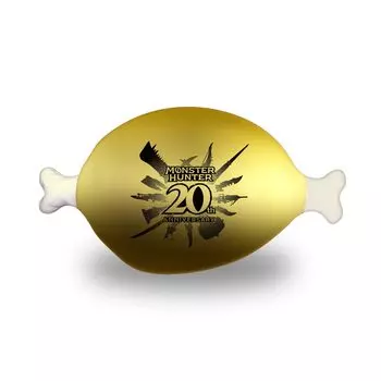 Capcom Monster Hunter 20th Anniversary Golden Meat Cushion H300 x W500 x D175mm Made of Polyester 1/1 Approx.