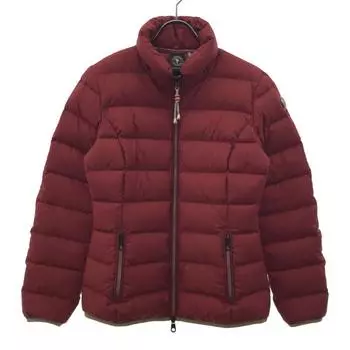 CAPEHORN Logo patch Down jacket Red Women Used