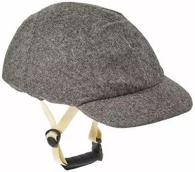CAPOR Walnut Bicycle Helmet with Changeable Hat Dark Gray L 154932 темно-серого