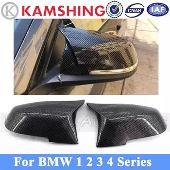 CAPQX для BMW 1 2 3 4 серии F20 F30 F31 F32 F36 2012 - UP 320i 328i пара боковых зеркал заднего вида с оболочкой a pair