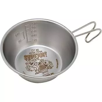 CaptaIn Stag CaptaIn Stag Ma 2330 [жемчужный KInzoku Disney Shera Cup StaInless Shera Cup 320 мл Нержавеющая сталь Сделано в Японии Tsubame Sanjo Monsters