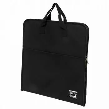 Captain Stag Outdoor Griddle Multi Griddle Round Grill Bag 34 см Сумка для хранения с мягкими карманами, черная, UG 1589