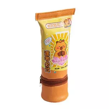 Capybara Toothpaste Pen Bag Simulation Toothpaste Pencil Case Toothpaste Stationery Bag Student style 1