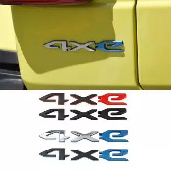Автомобиль 4xe Логотип Боковой Крыло Багажник Значок Эмблема Наклейки Наклейка Для Wrangler Grand Cherokee Compass Renegade Аксессуары для Стиля 4e- A