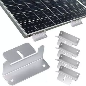 Car Accessories Aluminum Alloy Solar Panel Stand RV Roof Motorhome Photovoltaic Bracket Yacht Z Type Support