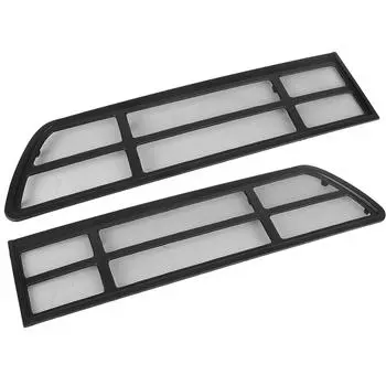 Car Air Flow Vent Insect-proof Net Air Inlet Protective Cover For Tesla Model Y Modification Accessories чёрный