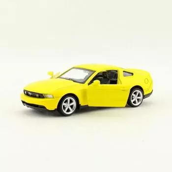 Car Alloy Model Toy Ford Mustang Gt With Door Opening Design For Gift Kids