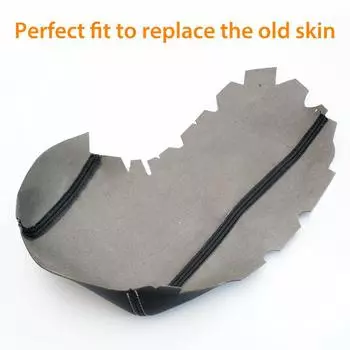 Car Armrest Cover Auto Black Center Console For 14-17 Lexus IS250 IS350 Gray Stitch Lid Skin Replacement 1x New CHINA
