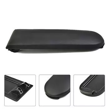 Чехол на подлокотник автомобиля для PASSAT Latch из искусственной кожи + пластиковые запасные части Catch 18D 867 173 аксессуары для замены черного цвета CHINA