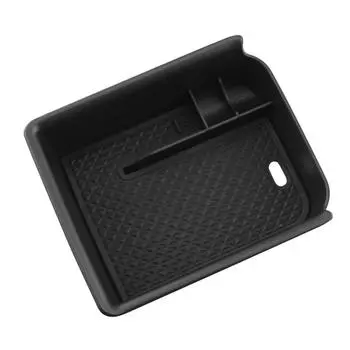 Car Armrest Storage Box Tray Center Console Organizer Holder for Volkswagen VW Golf 8 MK8 Golf8 2019-2023 Accessories чёрный