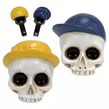 Car Aromatherapy Diffuser Vent Clip Car Air Vent Clip Charm 2Pcs Skull Car Air Freshener Clips Automotive Air Fresheners For Men синий