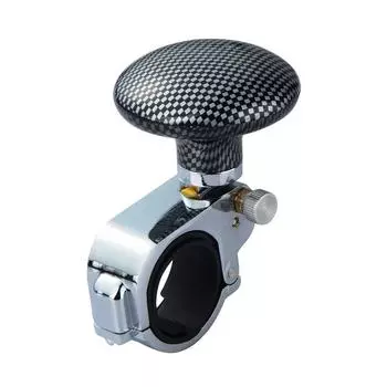 Car Auto Steering Wheel Spinner Knob Auxiliary-Booster Aid-Handle Knob Black