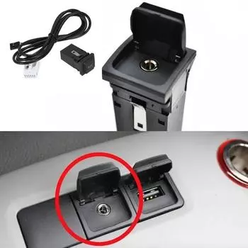 Car AUX Adapter Switch Button Cable for Golf RCD510 RNS315 RCD300 Fast and Simple Installation Reliable Performance CHINA