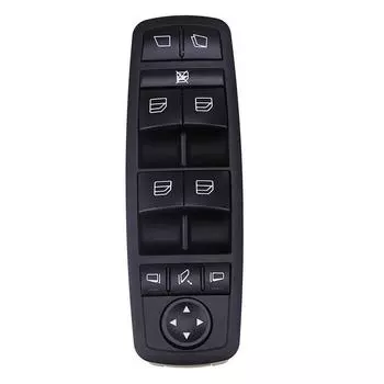 Car Black Master Power Electric Window Control Switch Panel A2518300390 Fit for Mercedes GL 350 CDI RWD 2005-2008
