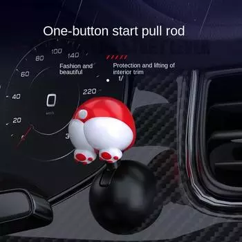 Car Button Gear Handle Accessories Industry Valve Car Interior Decoration Car Sticker Ornament Faucet Switch Car Knob Sticker