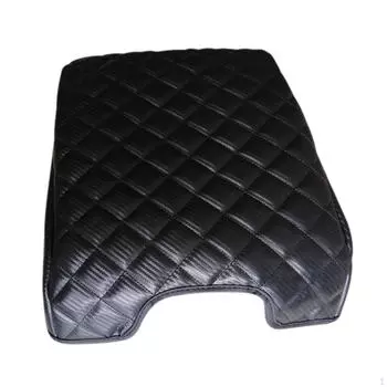 Car Center Console Cushion Armrest Cover Wrap Arm Rest Box Lid Protection for F150 15-20 чёрный