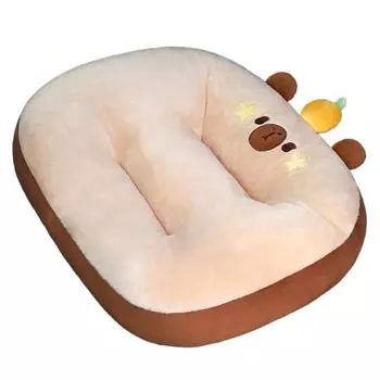 Car Chair Cushion Thickened Long-term Sitting Office Waist Support Backrest Pillow Plush Pillow 45x40x12cm