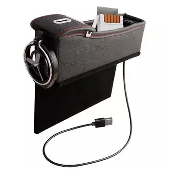 Car Console Filler Organizer SUV Armrest Side Storage Box Auto Console Side Extra Storage Boxes For Phone Glasses Key Card