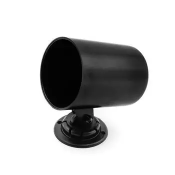 Car Conversion Instrument Holder 52mm Universal Single Hole Black Instrument Cover Car Instrument Cups