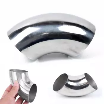 Car Elbow Pipe Bend 2.5 63mm Elbow Exhaust Mandrel Stainless Steel 90° Tool Useful Accs High Quality Practical CHINA