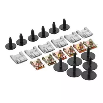 Car Engine Undertray Fixing Clips Screws Under Cover for Mercedes E Class W211
