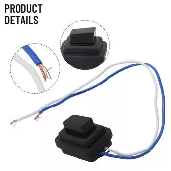 Car Front Door Handle Button Switch Cover For Hyundai IONIQ 2016-2020 Door Exterior Grip Button Cap Plastic Lid 82651-G2720 CHINA