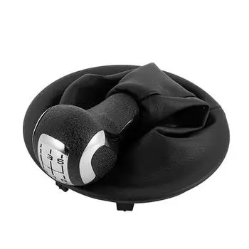 Car Gear Shift Knob Gaitor Boot Cover PU For Peugeot Partner Citroen Berlingo
