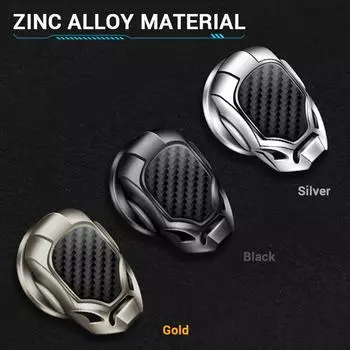 Car Ignition Start Switch Protective Cover Onekey Start Stop Button Cover Engine Car Interior Decoration Motorcycle StartRing серебряный
