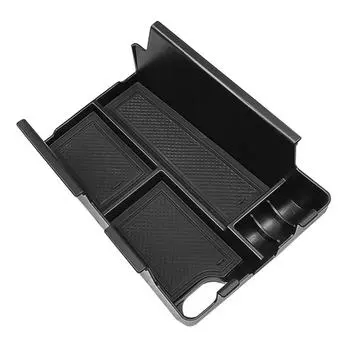 Car Interior Central Armrest Storage Box Container Tray For Ford For Mustang 2024+ Console Organizer Containers CHINA
