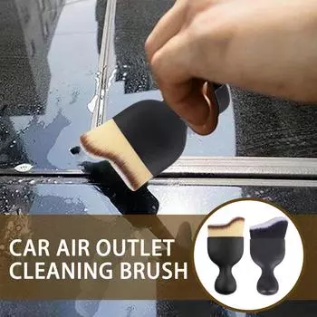 Car Interior Cleaning Brush Center Console Cleaning Cleaning Car Accessories Air Brush Brush Cleaning Outlet Conditioning G9E1