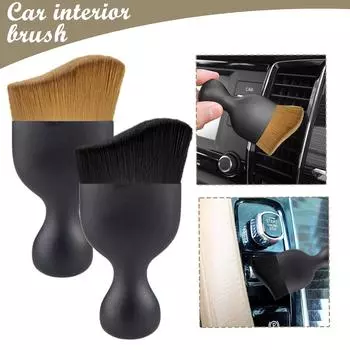 Car Interior Cleaning Soft Brush Dashboard Air Outlet Dust Removal Detailing Brush Clean Tools