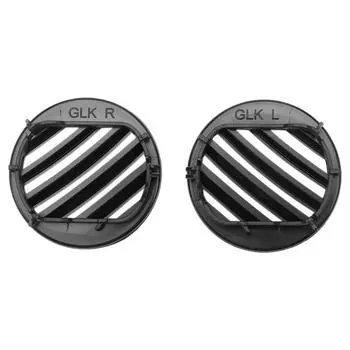 Car Left and Right Side Dash A/C Air Vent Grilles ABS Black for Mercedes-Benz X204 GLK 2009-2015 Car Air Vent Grilles чёрный