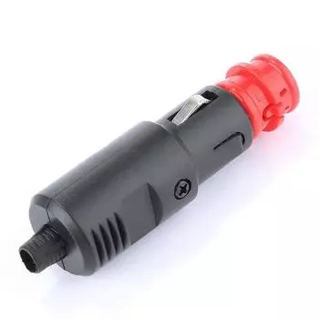 Car Lighter Socket Plug Connector Male Plug Adapter Power Connection 12-24V Auto Electronical Cigarette Lighter Plugs CHINA