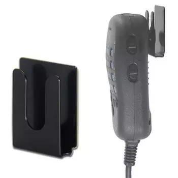 Car Mic Holder CB Microphone Hanger Radio Mic Holder Mobile Radio Microphone Hook чёрный