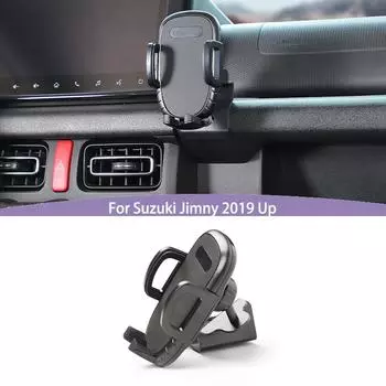 Car Mobile Phone Bracket GPS Phone Stand Bracket Car Interior Accessories Fit For Suzuki Jimny 2019 Up Car Interior Accessories