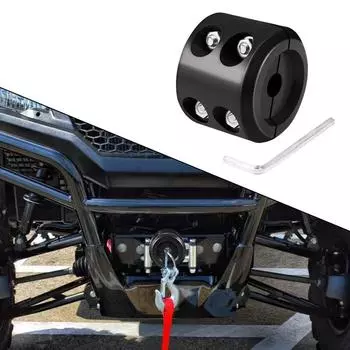 Car Modification Accessories Winch Hook Stopper Cable Protector Rubber Plug for Off-road Vehicles ATV&UTV&SSV Parts чёрный
