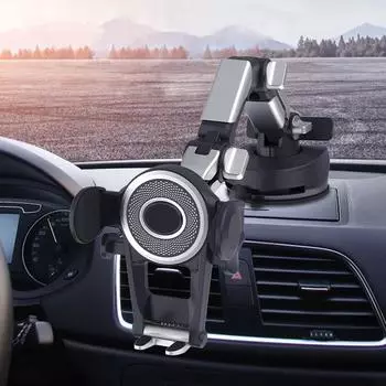 Car mounted instrument panel long arm telescopic bracket large truck sedan stick suction cup universal navigation With Box