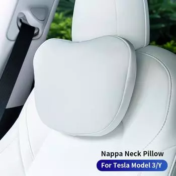 Car Neck Pillow TSL Headrest Lumbar Support High Quality Leather Car Seat Accessories TSL-M3Y 01B